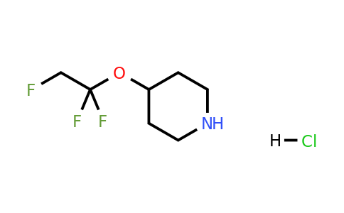 CAS 2490426-39-4 | 4-(1,1,2-trifluoroethoxy)piperidine;hydrochloride