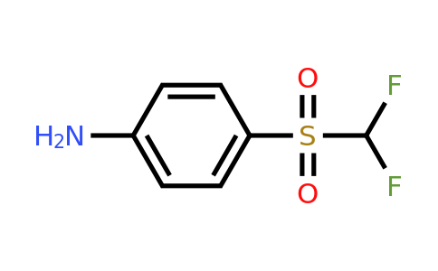 CAS 24906-77-2 | 4-difluoromethanesulfonylaniline