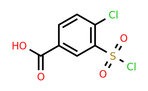 CAS 2494-79-3 | 4-Chloro-3-(chlorosulfonyl)benzoic acid