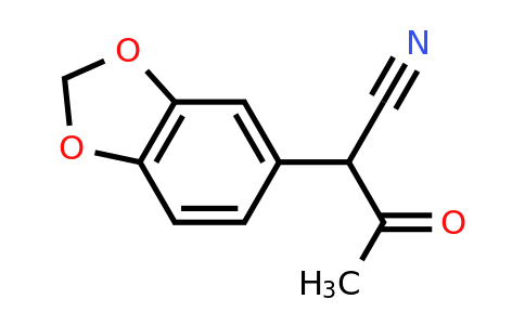 CAS 24966-30-1 | 2-(Benzo[d][1,3]dioxol-5-yl)-3-oxobutanenitrile