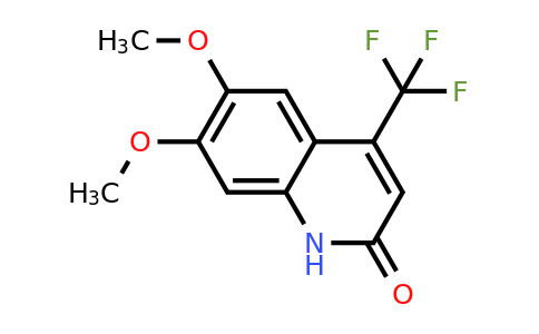 CAS 249736-95-6 | 6,7-Dimethoxy-4-(trifluoromethyl)quinolin-2(1H)-one