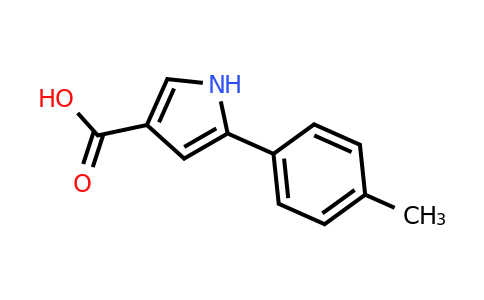 CAS 250213-75-3 | 5-(p-Tolyl)-1H-pyrrole-3-carboxylic acid