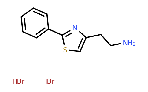 CAS 250258-74-3 | 2-(2-phenyl-1,3-thiazol-4-yl)ethan-1-amine dihydrobromide