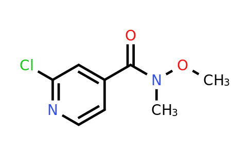 CAS 250263-39-9 | 2-chloro-N-methoxy-N-methylpyridine-4-carboxamide