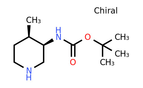 CAS 250275-22-0 | Carbamic acid, [(3R,4R)-4-methyl-3-piperidinyl]-, 1,1-dimethylethyl ester