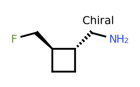 CAS 2503155-33-5 | [(1R,2R)-2-(fluoromethyl)cyclobutyl]methanamine