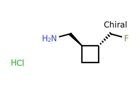 CAS 2503155-80-2 | [(1R,2R)-2-(fluoromethyl)cyclobutyl]methanamine;hydrochloride