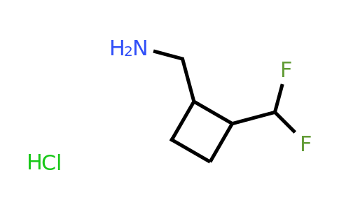 CAS 2503209-21-8 | [2-(difluoromethyl)cyclobutyl]methanamine;hydrochloride