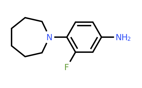 CAS 250371-91-6 | 4-(Azepan-1-yl)-3-fluoroaniline