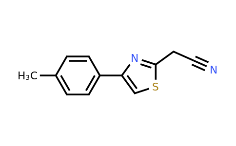 CAS 250579-91-0 | 2-[4-(4-methylphenyl)-1,3-thiazol-2-yl]acetonitrile