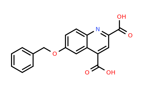 CAS 250641-16-8 | 6-(Benzyloxy)quinoline-2,4-dicarboxylic acid