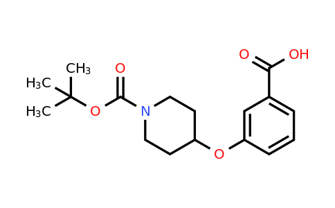 CAS 250681-69-7 | 1-BOC-4-(3-Carboxy-phenoxy)-piperidine