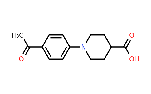 CAS 250713-76-9 | 1-(4-Acetylphenyl)-4-piperidinecarboxylic acid