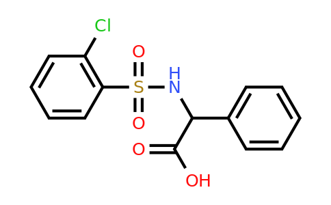 CAS 250714-42-2 | 2-(2-Chlorophenylsulfonamido)-2-phenylacetic acid