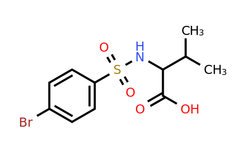 CAS 250714-81-9 | 2-(4-bromobenzenesulfonamido)-3-methylbutanoic acid