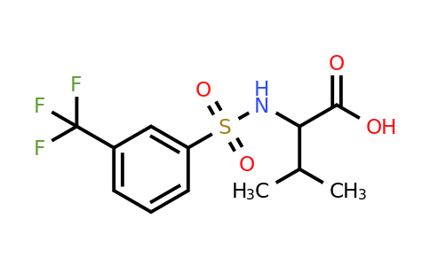 CAS 250714-85-3 | 3-methyl-2-[3-(trifluoromethyl)benzenesulfonamido]butanoic acid