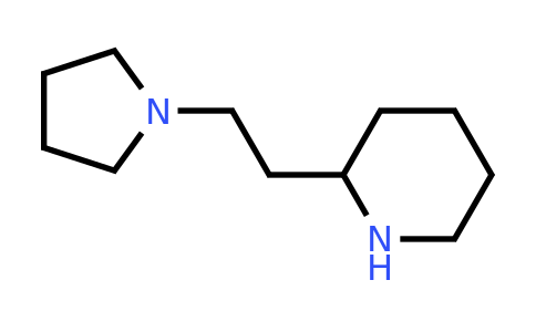 CAS 25082-00-2 | 2-(2-(Pyrrolidin-1-yl)ethyl)piperidine