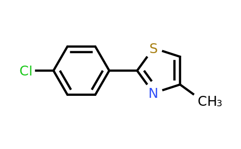 CAS 25100-91-8 | 2-(4-Chlorophenyl)-4-methylthiazole