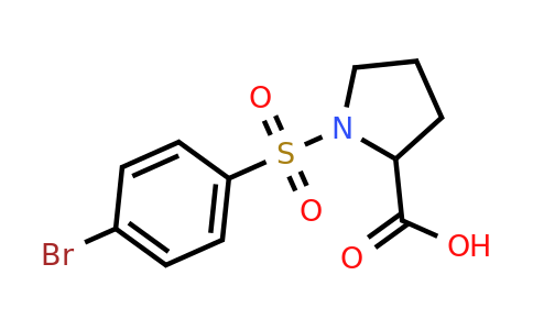 CAS 251097-16-2 | 1-(4-bromobenzenesulfonyl)pyrrolidine-2-carboxylic acid