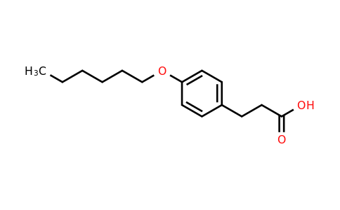 CAS 25131-98-0 | 3-(4-(Hexyloxy)phenyl)propanoic acid