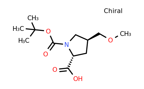 CAS 2514752-91-9 | trans-1-tert-butoxycarbonyl-4-(methoxymethyl)pyrrolidine-2-carboxylic acid