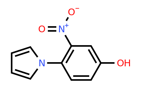 CAS 251649-40-8 | 3-Nitro-4-(1H-pyrrol-1-yl)phenol