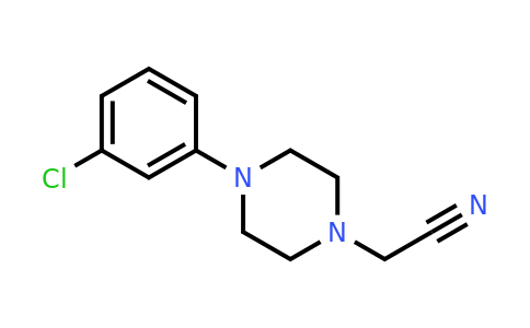 CAS 25178-91-0 | 2-[4-(3-chlorophenyl)piperazin-1-yl]acetonitrile