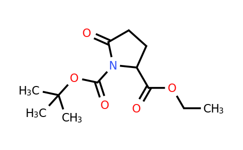 CAS 251924-83-1 | 1-tert-Butyl 2-ethyl 5-oxopyrrolidine-1,2-dicarboxylate