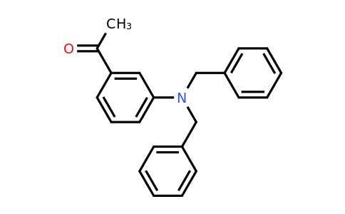 CAS 251966-49-1 | 1-(3-(Dibenzylamino)phenyl)ethanone