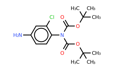 CAS 252019-51-5 | N1,N1-bis(tert-butoxycarbonyl)-2-chloro-P-phenylenediamine