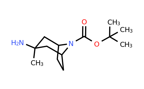CAS 2522749-29-5 | tert-butyl 3-amino-3-methyl-8-azabicyclo[3.2.1]octane-8-carboxylate