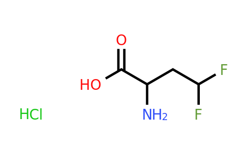 CAS 252357-32-7 | 2-Amino-4,4-difluorobutanoic acid hydrochloride