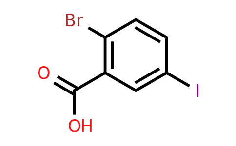 CAS 25252-00-0 | 2-Bromo-5-iodobenzoic acid
