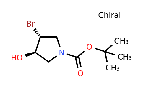 CAS 252574-02-0 | (3R,4R)-tert-Butyl 3-bromo-4-hydroxypyrrolidine-1-carboxylate