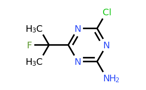 CAS 252577-14-3 | 4-Chloro-6-(2-fluoropropan-2-yl)-1,3,5-triazin-2-amine