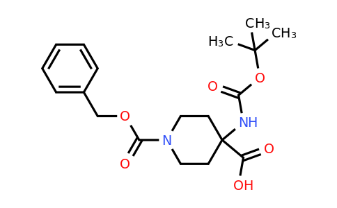 CAS 252720-32-4 | 4-(Boc-amino)-1-cbz-piperidine-4-carboxylic acid