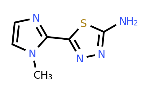 CAS 25306-10-9 | 5-(1-methyl-1H-imidazol-2-yl)-1,3,4-thiadiazol-2-amine
