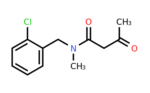 CAS 253129-45-2 | N-[(2-Chlorophenyl)methyl]-N-methyl-3-oxobutanamide
