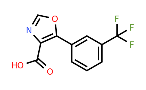 CAS 253315-30-9 | 5-[3-(trifluoromethyl)phenyl]-1,3-oxazole-4-carboxylic acid
