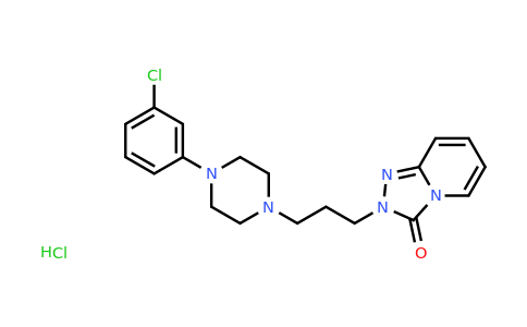 CAS 25332-39-2 | 2-{3-[4-(3-chlorophenyl)piperazin-1-yl]propyl}-2H,3H-[1,2,4]triazolo[4,3-a]pyridin-3-one hydrochloride