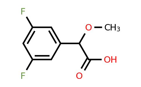 CAS 253324-72-0 | 2-(3,5-difluorophenyl)-2-methoxyacetic acid