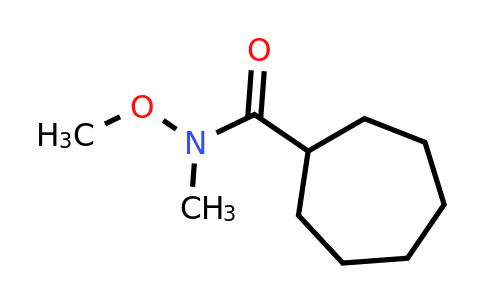 CAS 253429-08-2 | N-methoxy-N-methylcycloheptanecarboxamide