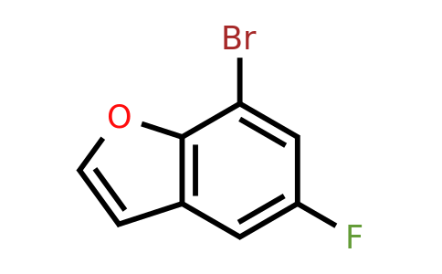 CAS 253429-19-5 | 7-Bromo-5-fluoro-1-benzofuran