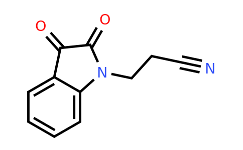 CAS 253786-56-0 | 3-(2,3-Dioxoindolin-1-yl)propanenitrile