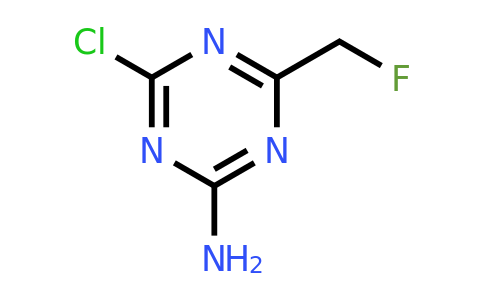 CAS 253870-34-7 | 4-chloro-6-(fluoromethyl)-1,3,5-triazin-2-amine