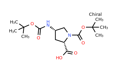 CAS 254881-69-1 | (4S)-4-(Boc-amino)-1-Boc-L-proline