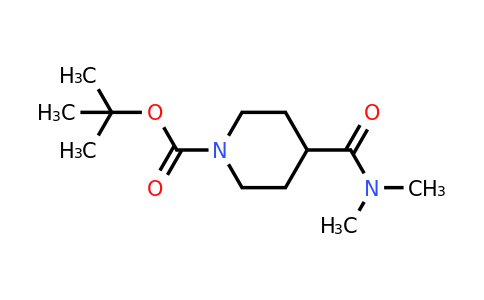 CAS 254905-58-3 | tert-Butyl 4-(dimethylcarbamoyl)piperidine-1-carboxylate