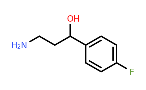 CAS 254967-36-7 | 3-Amino-1-(4-fluorophenyl)propan-1-ol