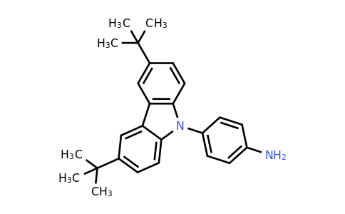 CAS 255829-30-2 | 4-(3,6-Di-tert-butyl-9H-carbazol-9-yl)aniline