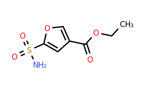 CAS 256373-94-1 | Ethyl 5-sulfamoylfuran-3-carboxylate